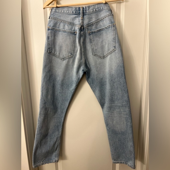 Agolde Riley High Rise Straight Crop - Picture 5 of 10